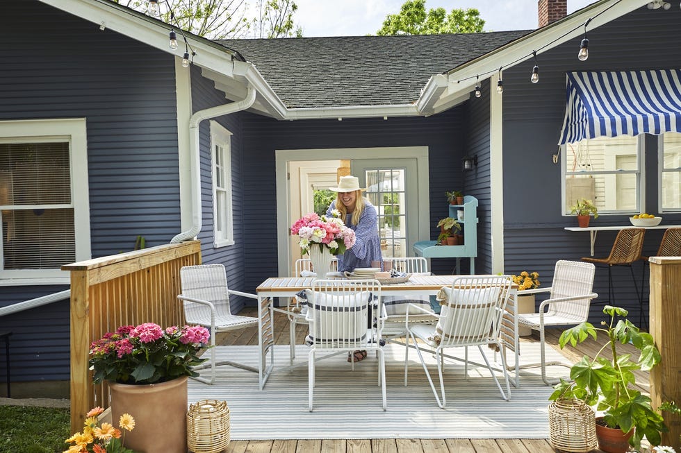 outdoor kitchen ideas cozy outdoor dining area