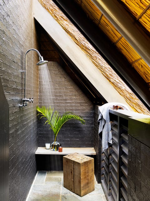 outdoor shower design