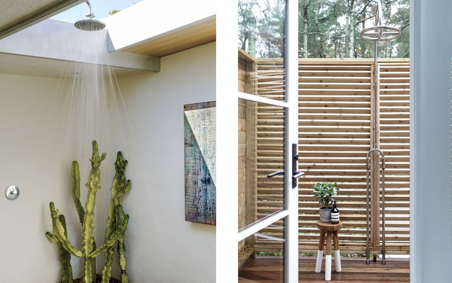 35 Stylish And Refreshing Outdoor Showers - Shelterness
