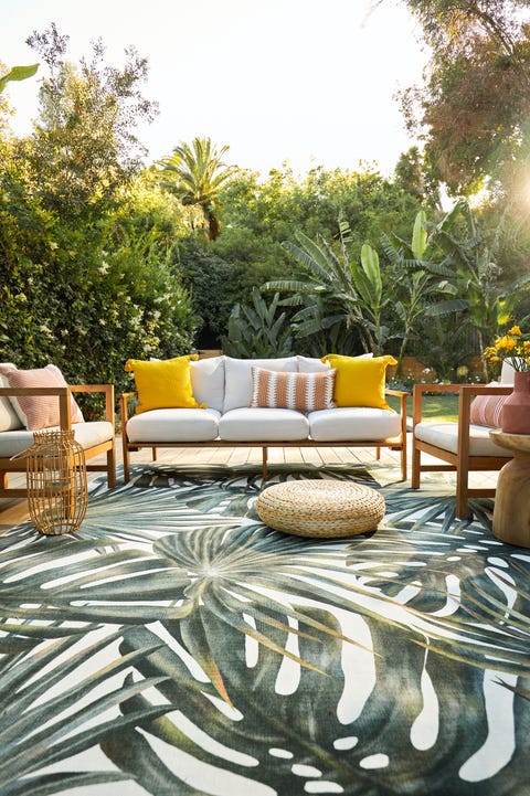 crea un ambiente acogedor al aire libre