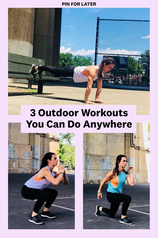 3 Best Outdoor Workout Circuits - Outdoor Exercise Ideas