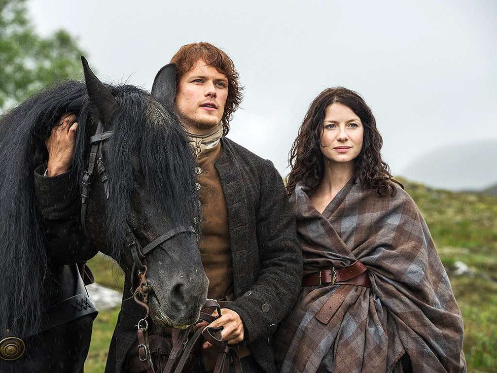 outlander cast then vs now