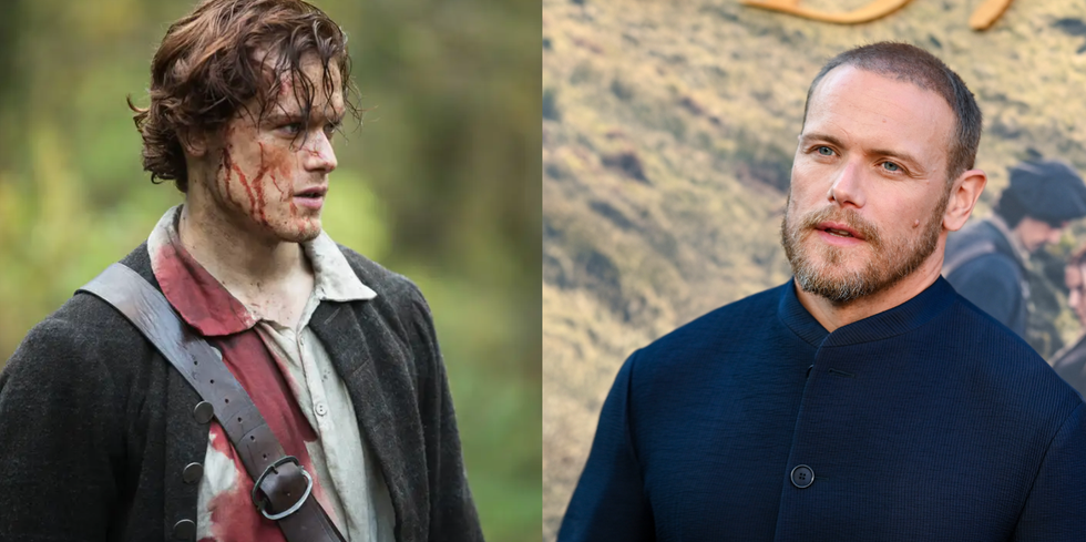 outlander cast then now