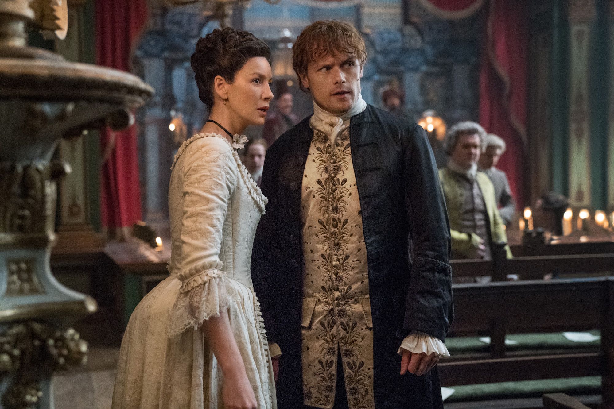 Outlander's Bree and Roger Reunite, and Handfast—But Tragedy Is Coming