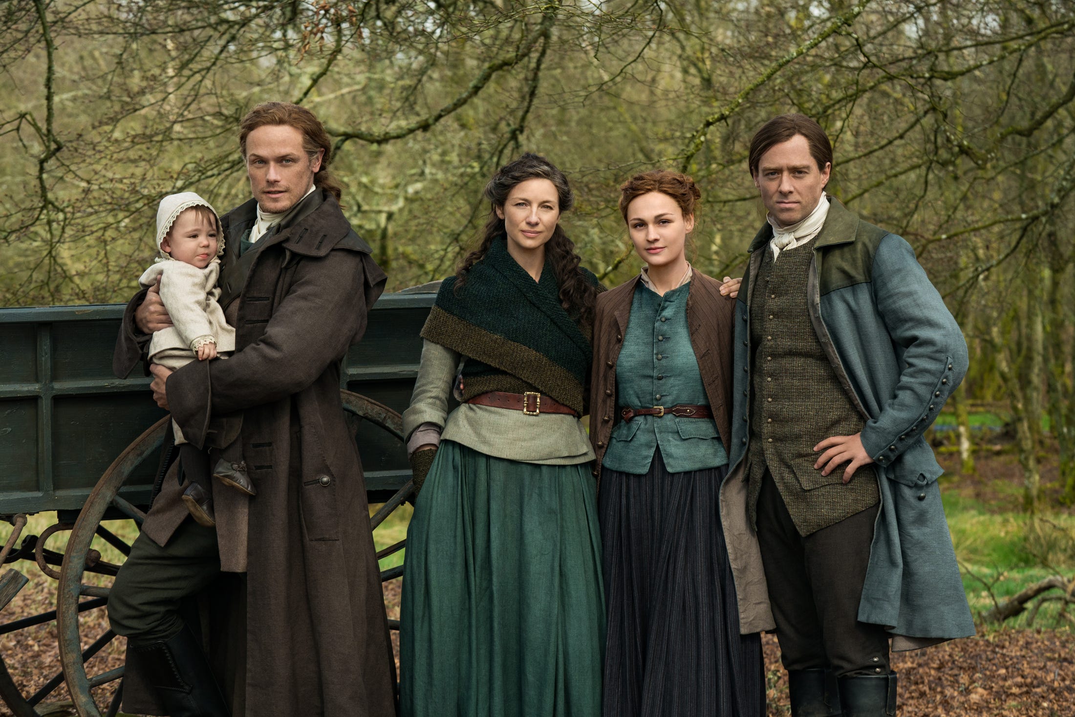 What the Cast of Outlander Looks Like in Real Life