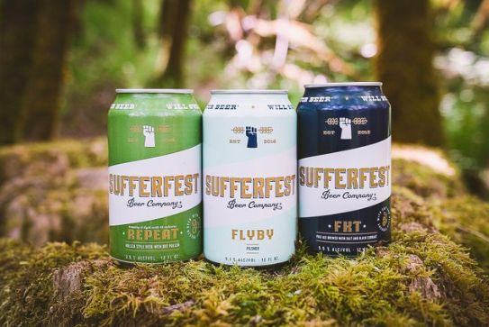 Drink, Beverage can, Beer, Grass, Tree, Tin can, 