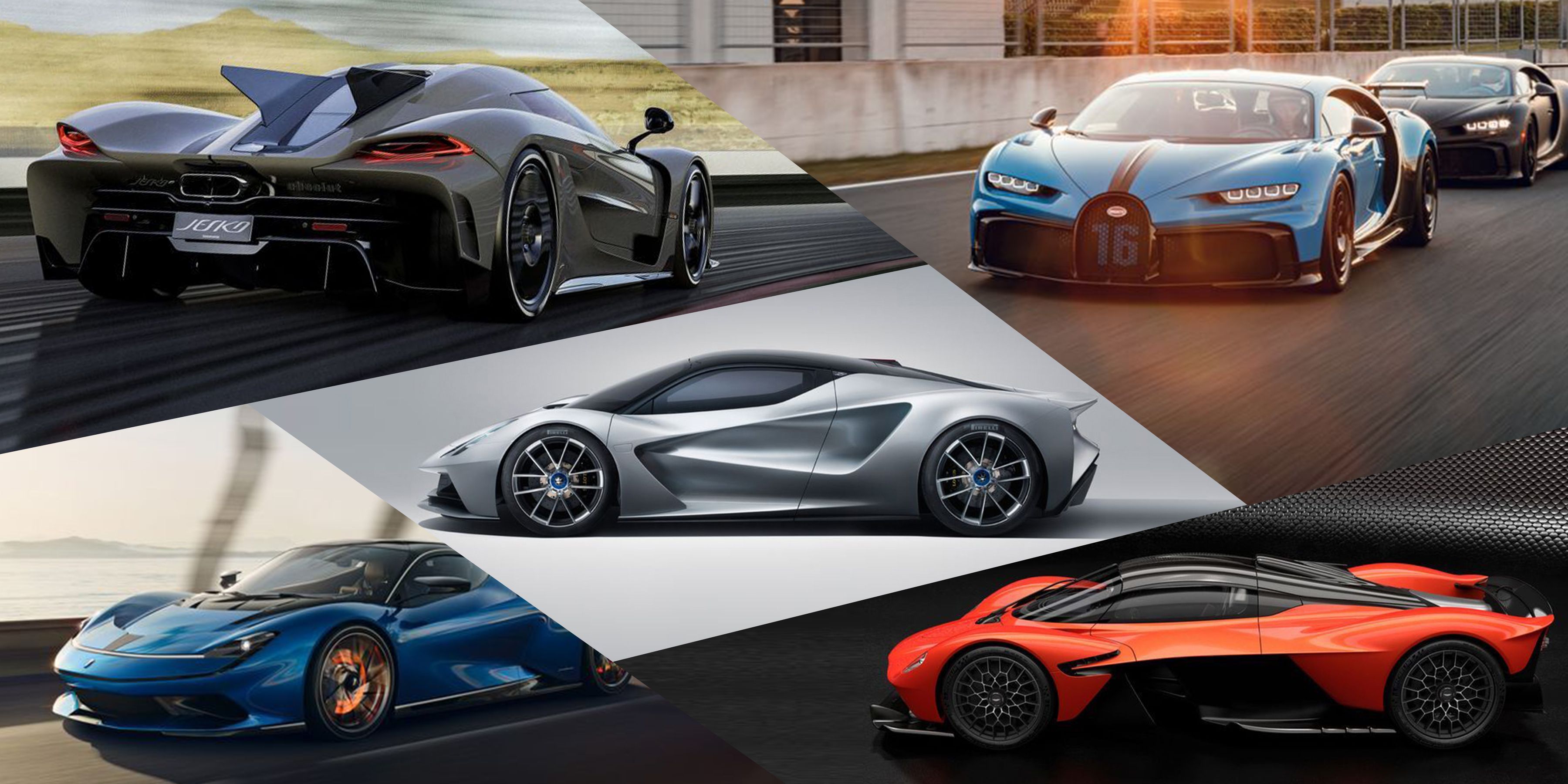 All the 1,000-HP Supercars in the World