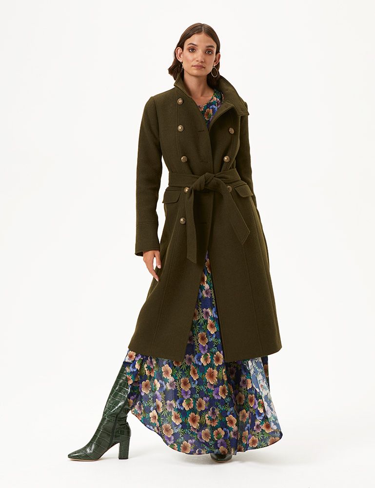 Warehouse smart hot sale tailored coat