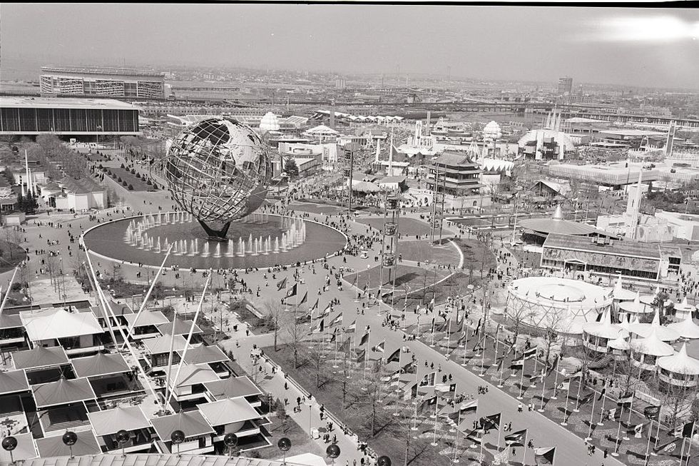 unisphere at 1964 world's fair