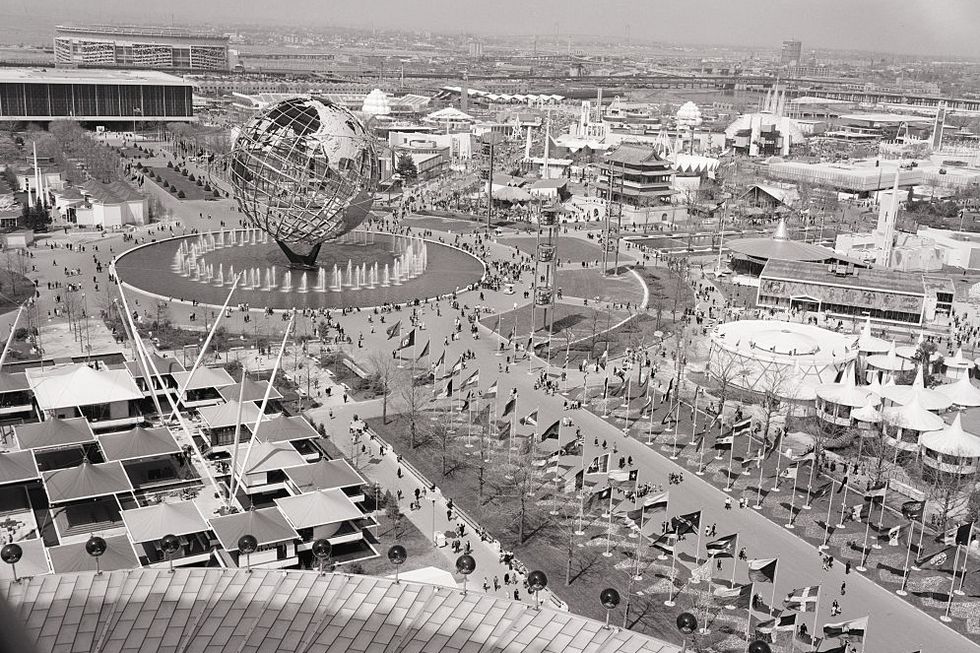 unisphere at 1964 world's fair