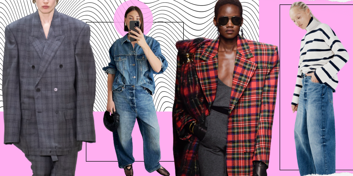 The oversized dressing trend is about to take over your wardrobe