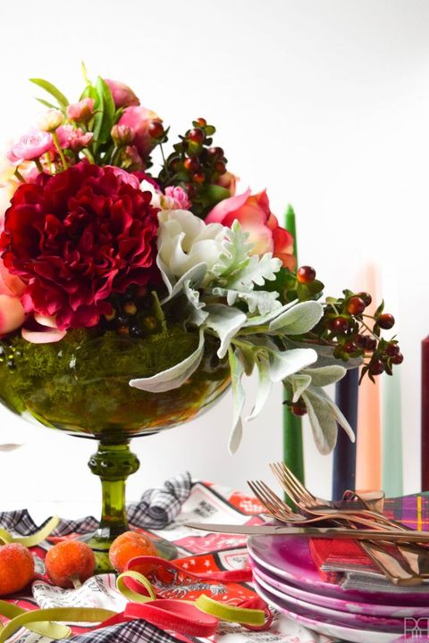 oversized fall florals fall centerpieces