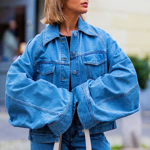 Cropped Boyfriend Workwear Jean Jacket for Women