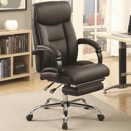 Chair, Office chair, Furniture, Product, Armrest, Line, Material property, Leather, Comfort, 