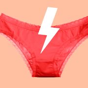 Product, Textile, Red, Pink, Undergarment, Carmine, Lingerie, Undergarment, Briefs, Swimsuit bottom, 