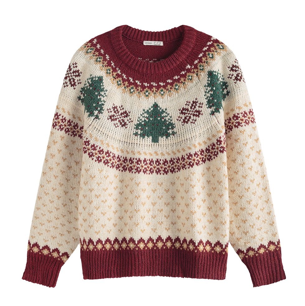 oysho maglione stile norvegese tendenza moda inverno 20202021