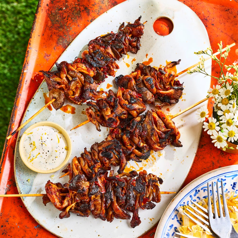 oyster mushroom shawarma