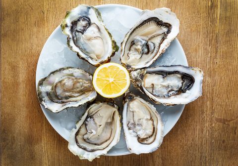 best foods for hair growth - Oysters
