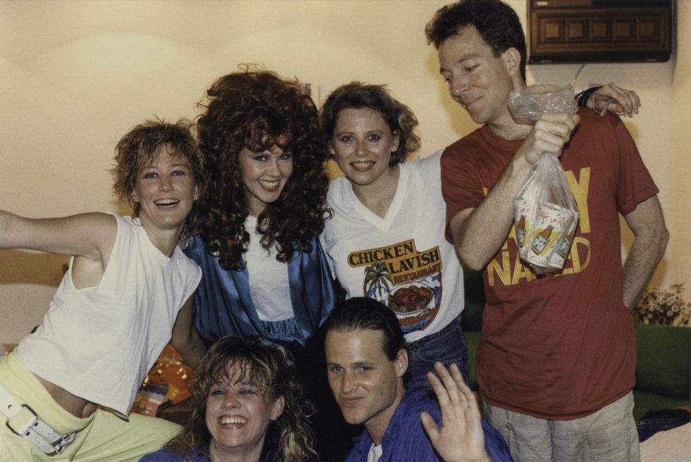 the go go's with katie pierson ﻿fred schneider and keith strickland of the b 52's
