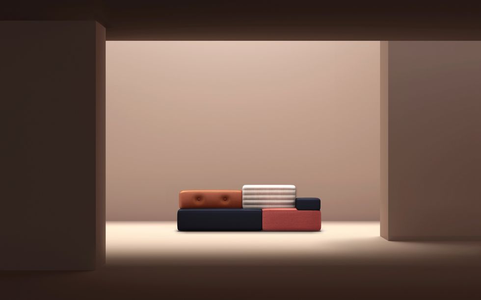 Furniture, Light, Brown, Room, Couch, Interior design, Lighting, Wall, Floor, Design, 