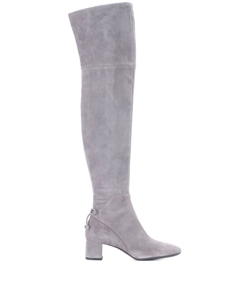 Footwear, White, Boot, Knee-high boot, Shoe, Suede, Beige, Riding boot, Leather, Durango boot, 