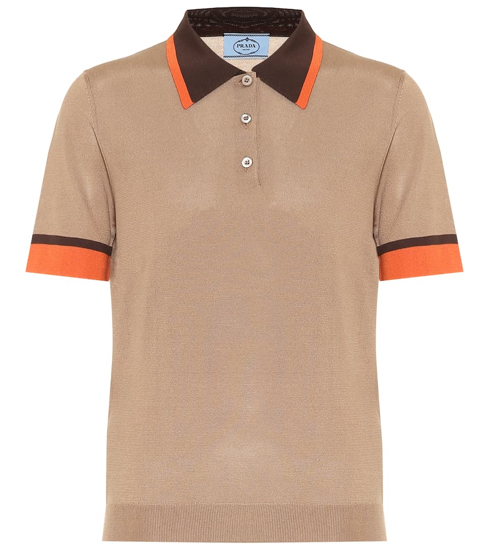 Clothing, Polo shirt, Orange, Collar, Sleeve, T-shirt, Outerwear, Button, Beige, Top, 