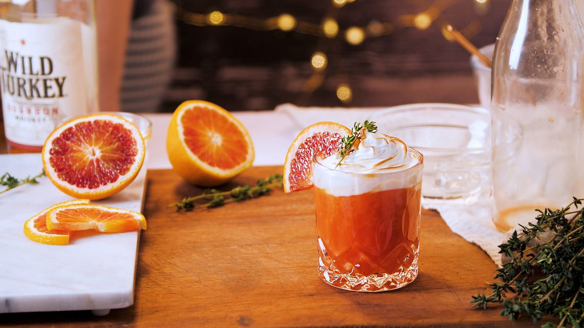 preview for Blood Orange Meringue Pie Cocktail