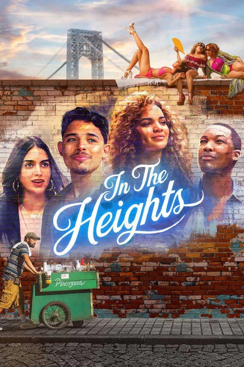 in the heights movie poster