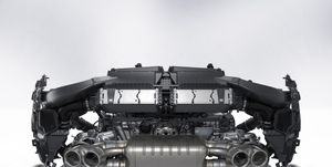 Photo of Porsche 911 engine for 992 generation chassis