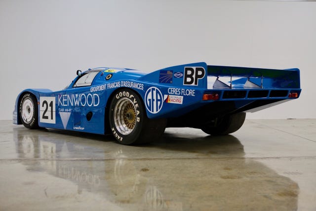 You Can Own This Porsche 956 Raced By Two Andrettis at Le Mans