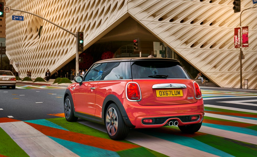 2020 mini cooper rear