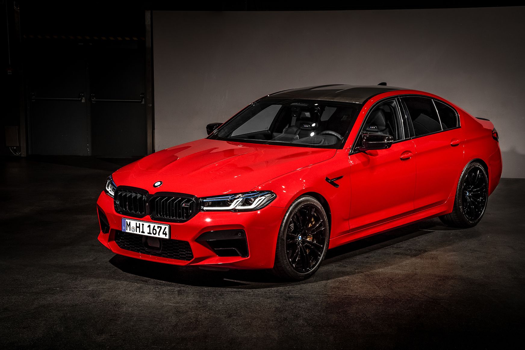 The new BMW M5 Competition.