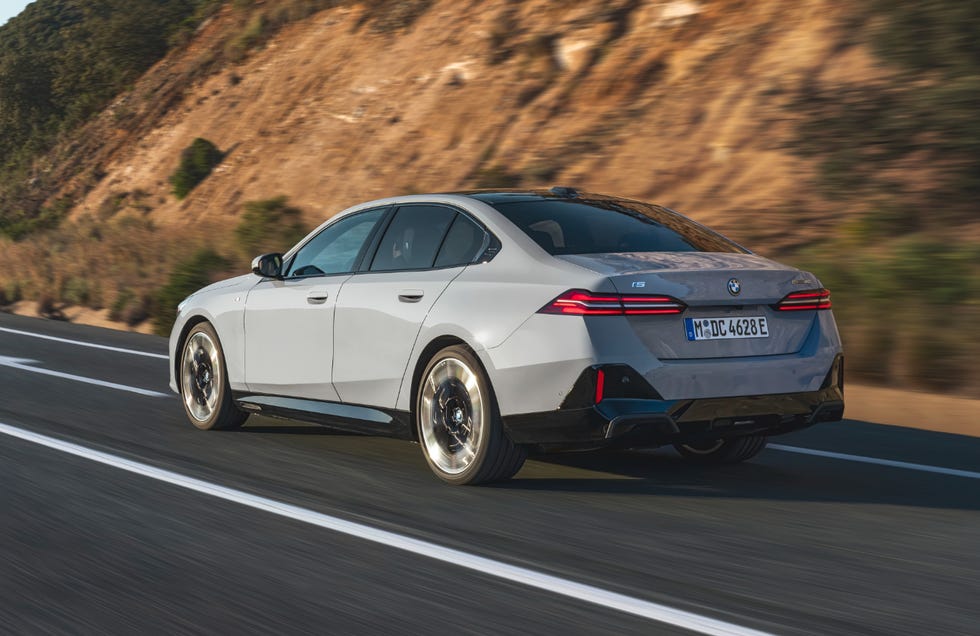 The 2024 BMW 5-Series Benchmarks Electrified Luxury Sedans