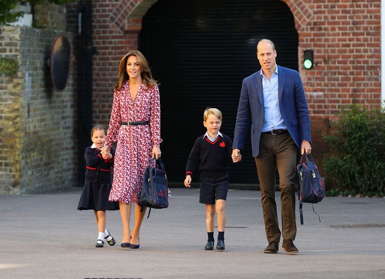 Kate Middleton shares update on George and Charlotte's new school