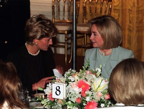 princess of wales in the white house