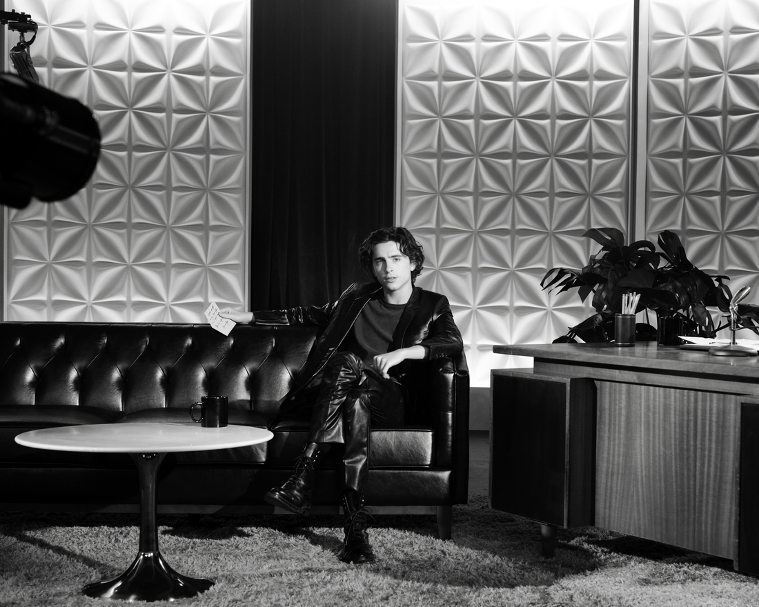 Behind the Scenes of Timothée Chalamet's New Bleu de Chanel Campaign