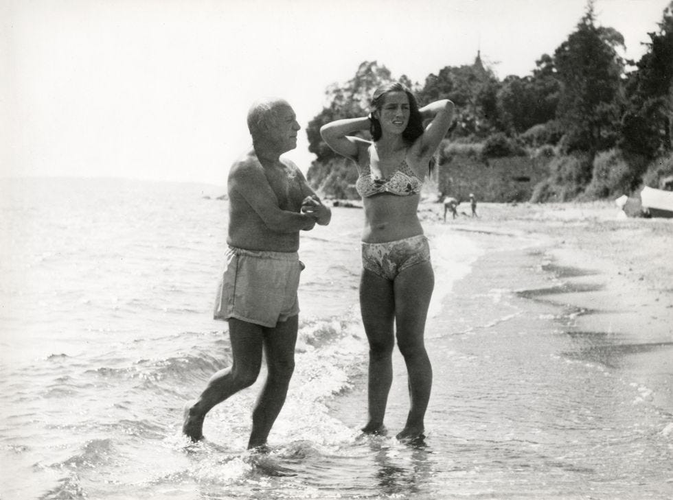 pablo picasso, francoise gilot, artists