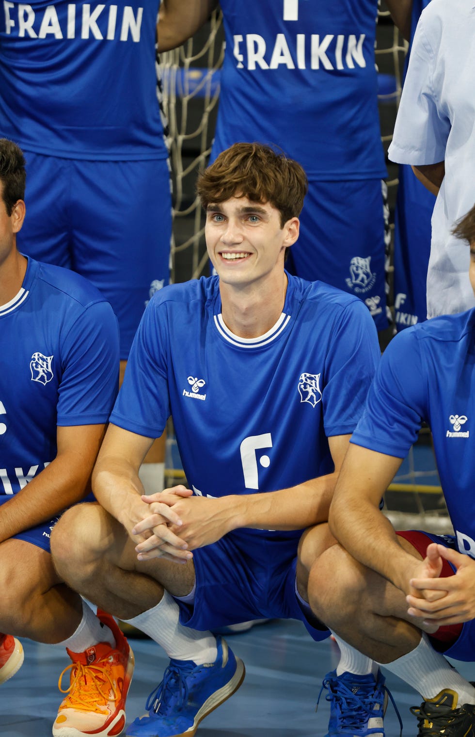 presentacion de pablo urdangarin como nuevo jugador del granollers de balonmano