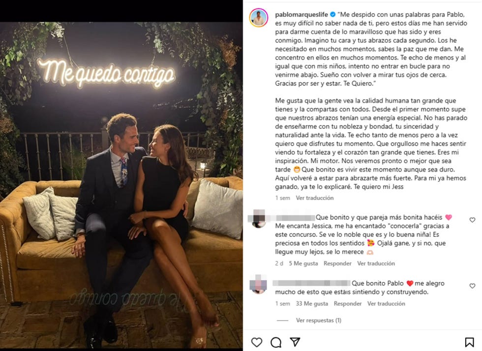 pablo marques y jessica bueno