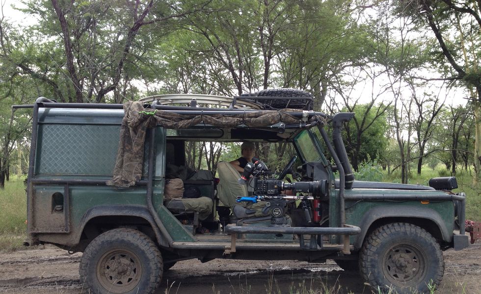 How a Filmmaker Elephant-Proofed His Land Rover Defender 110