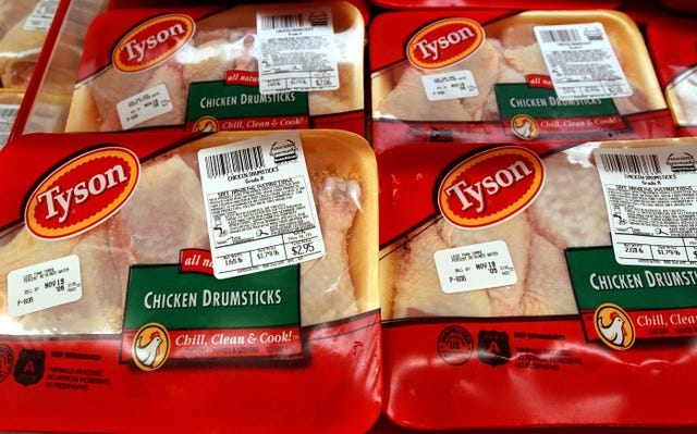 usa   food   poultry   tyson frozen chicken