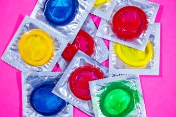 packets of condoms protected sex