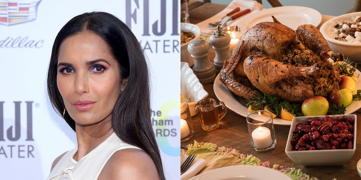 preview for Padma Lakshmi Gives A Tour Of Her Fridge Essentials