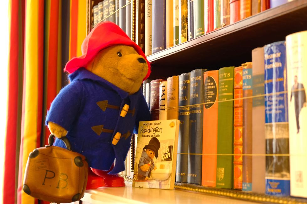 paddington in the library at clarence house