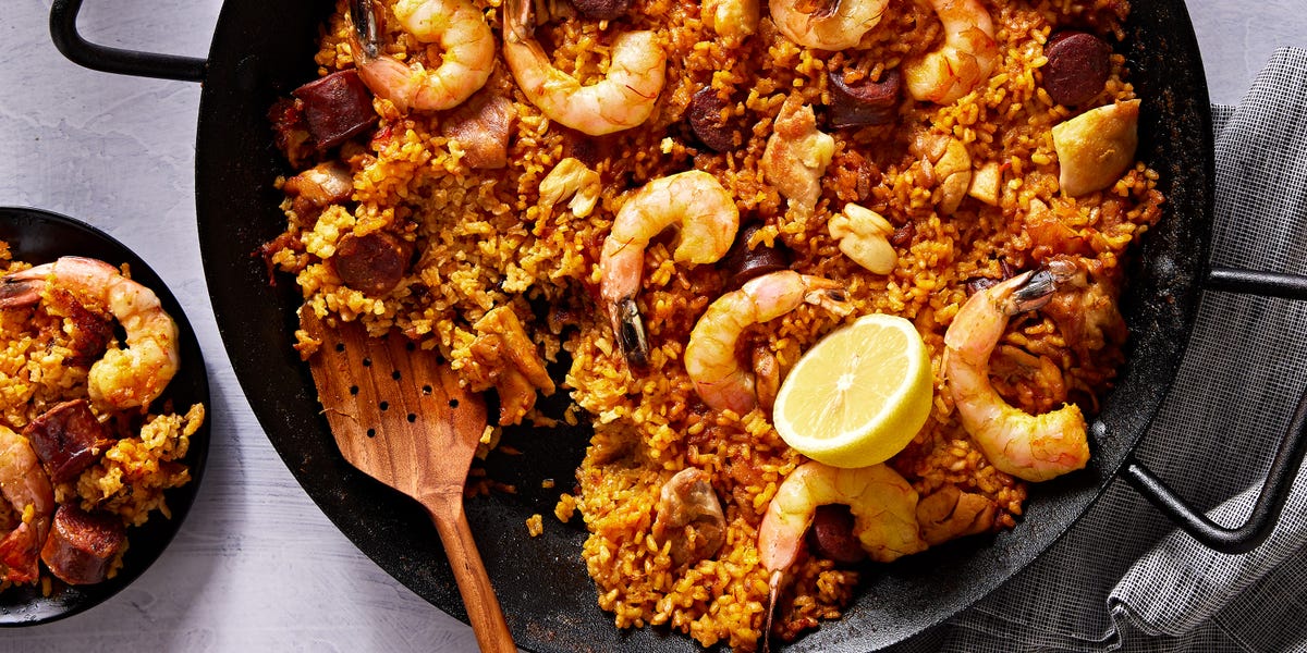 Our Classic Paella Is A Protein-Powered Super Centerpiece