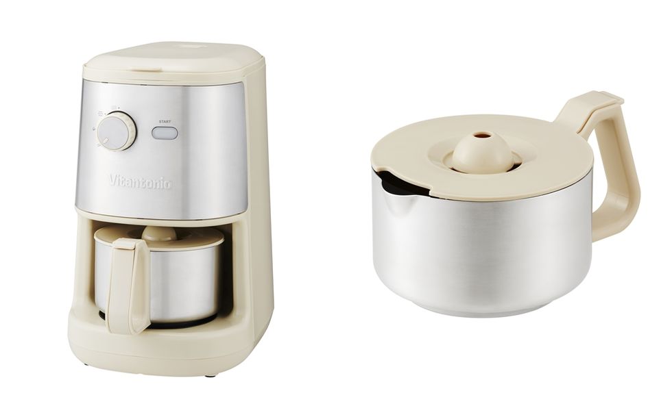日本小家電品牌Vitantonio推出鬆餅神器、自動研磨悶蒸咖啡機、不鏽鋼雙層咖啡濾壓保溫瓶和手持式攪拌棒