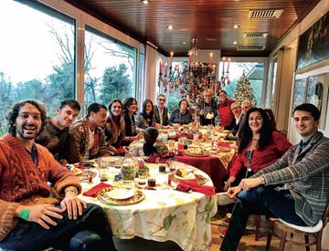 Missoni family at Christmas