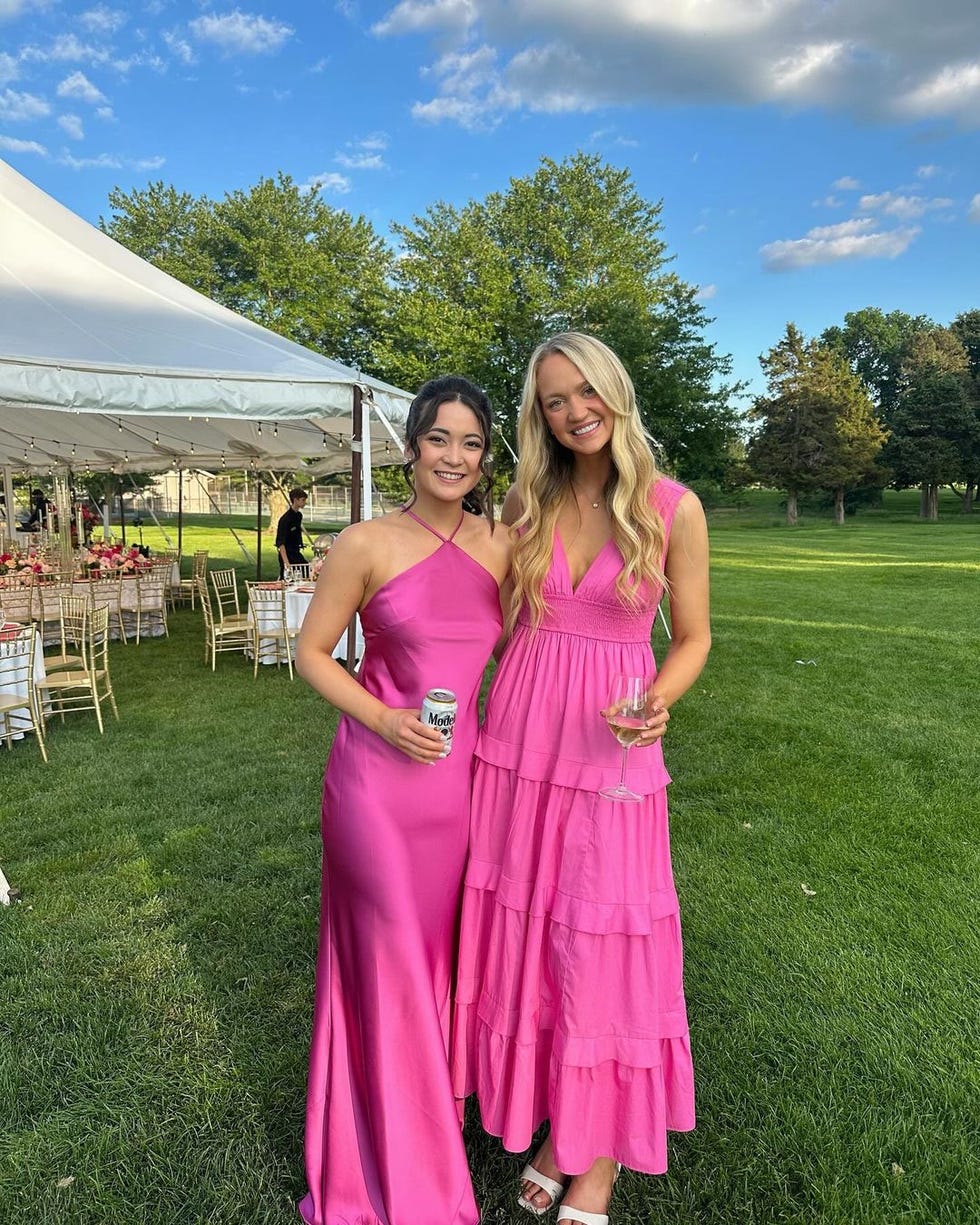 Where to Find Paige Drummond’s Cute Wedding Guest Dress