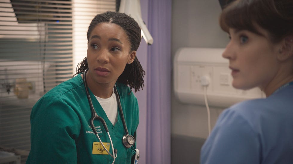 Casualty reveals exit story for Paige Allcott