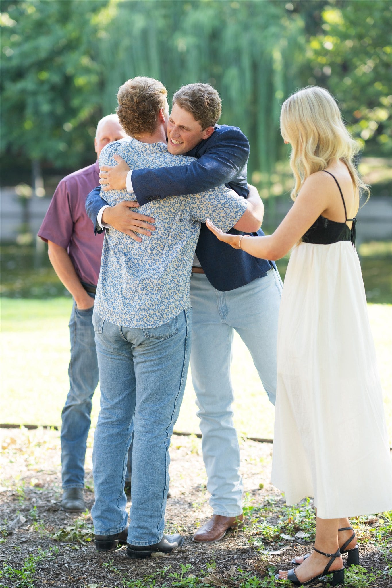 Paige Drummond and David Andersen's Surprise Engagement Party